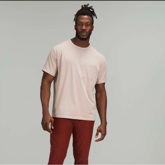 Lululemon The Fundamental Pocket T-Shirt Raw Linen XXL - Picture 2 of 7